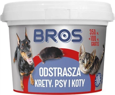 Відлякувач собак, кішок, кротів 450мл Bros