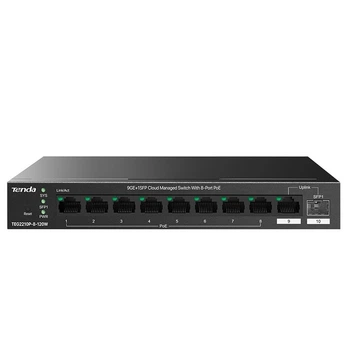 Комутатор Tenda TEG2210P-8-120W