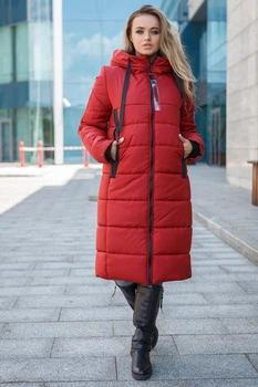 Пальто Miorichi Одри-П 42 Красный (01095-red42)