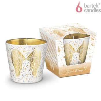 Свічка ароматизована в склі Bartek Candles Золоті Крила 115г.