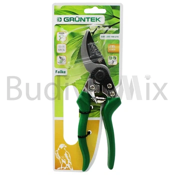Секатор GRUNTEK Falke 215 мм зріз 18 мм