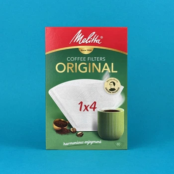 Бумажный фильтр Melitta Original 1х4 80шт