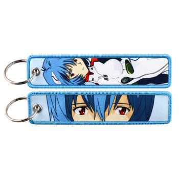 Брелок тканинний Євангеліон Рей Аянамі Evangelion Rei Ayanami 10 см