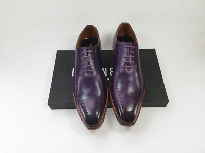 Чоловічі туфлі GORDON & BROS 44 29 см 10 UK фіолетові