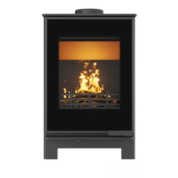 Стальная печь-камин на дровах KAWMET HARITA S15i Basic Decor 6.5 кВт