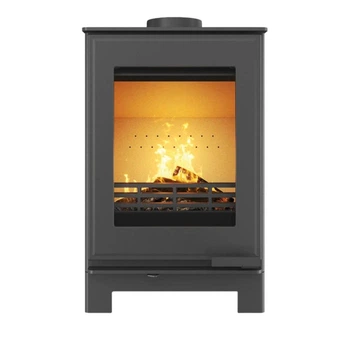 Стальная печь-камин на дровах KAWMET HARITA S15v Basic 5.7 кВт