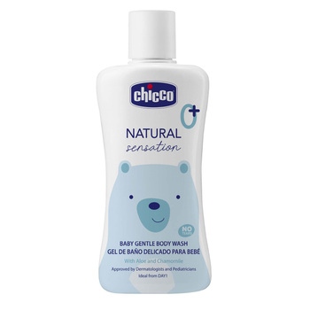 Нежный гель для купания с алоэ и ромашкой Chicco Natural Sensation "Без слез", 200 мл (11529.00)