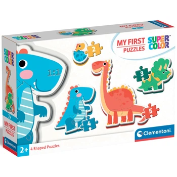Пазл 4 в 1 Clementoni "Dinosaurs", серія "My First Puzzles" (20834)