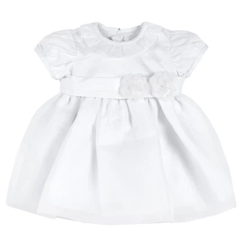 Платье Chicco Tender rose, цвет белый, размер 62 (090.03846.033)