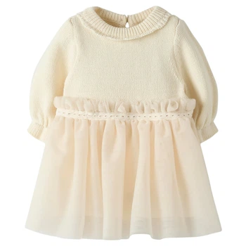 Сукня Lil'Atelier Veronica, колір бежевий, розмір 62 (253.13254342.PSHE)