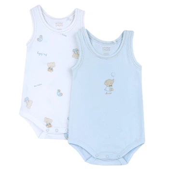 Боди (2 шт.) Chicco Fiore, цвет голубой, размер 86 (090.11846.021)