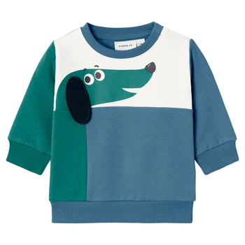 Свитшот Name it Dog, цвет голубой, размер 56 (243.13231576.CBLU)