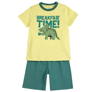 Піжама Chicco Breakfast Time, колір жовтий, розмір 98 (261.01509.051)