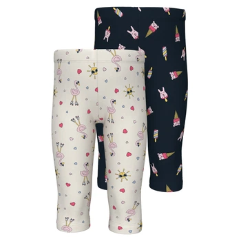 Леггинсы (2 шт.) Name it Flamingo, цвет синий, размер 122 (241.13231747.DSAP)