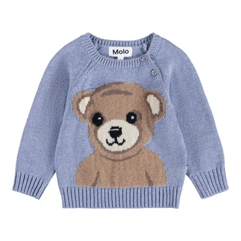 Джемпер Molo Bless Toy Bear, цвет сиреневый, размер 74 (6W25K204.9676)