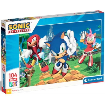 Пазл Clementoni "Sonic", серия "MAXI", 104 элемента (25764)