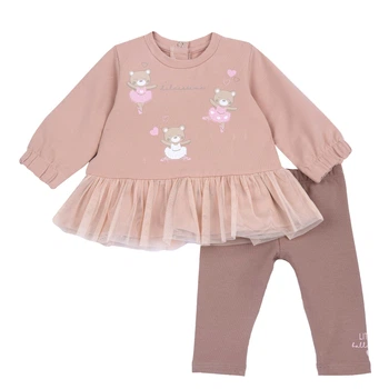 Костюм Chicco Ballerina: свитшот и брюки, цвет розовый, размер 98 (091.00119.061)