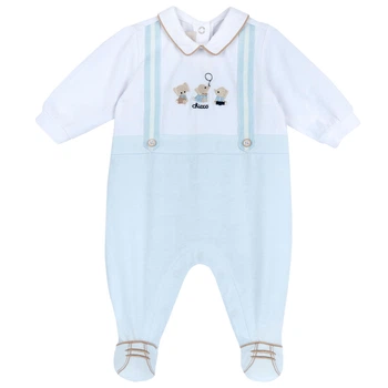 Комбинезон Chicco Pebble, цвет голубой, размер 68 (090.27226.032)
