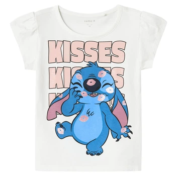 Футболка Name it Love Stitch, цвет белый, размер 92 (241.13235773.BWHI)