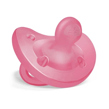Пустышка Chicco PhysioForma Soft, силикон, 16-36 мес., 1 шт., цвет розовый (73091.93)