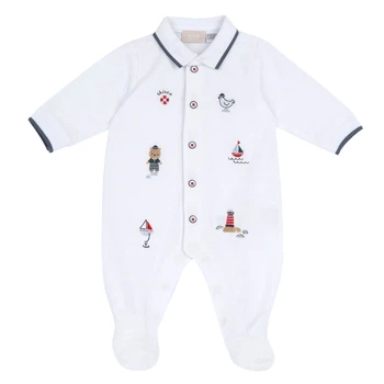 Комбинезон Chicco Mariner, цвет белый, размер 72 (090.27257.033)