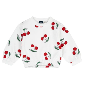 Свитшот Chicco Cherries, цвет белый, размер 116 (090.69863.064)