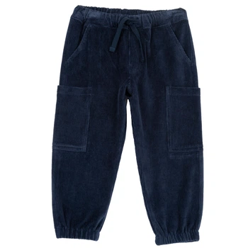 Вельветовые брюки Chicco Theo, цвет синий, размер 110 (091.00668.088)