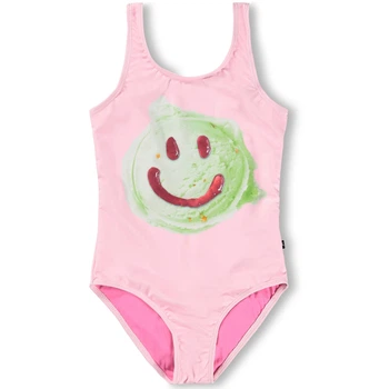 Закритий купальник Molo Nika Scoop Mint, колір рожевий, розмір 122 (8S26P509.5202)