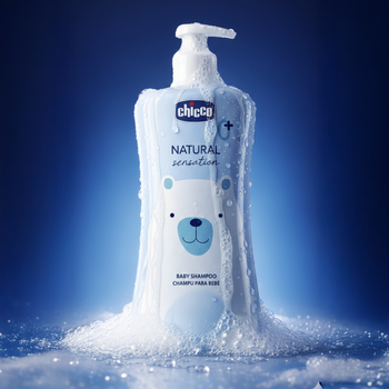 Шампунь з алое та олією солодкого мигдалю Chicco Natural Sensation "Без сліз", 500 мл (11531.00)