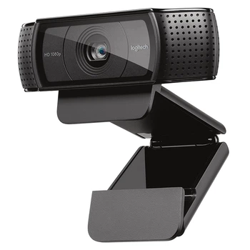 Веб-камера Logitech C920e Full HD (1920x1080) с автофокусом и микрофоном Black