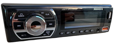 Автомагнітола 1DIN Bluetooth з RGB підсвічуванням та пультом керування (RF2218)