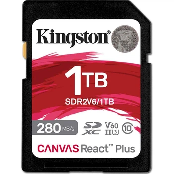 Карта пам'яті Kingston SD 1TB C10 (SDR2V6/1TB)