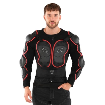 Моточерепаха защитная мужская Moto Fox 4826 с регулировкой размер XL (178-183 см) Black
