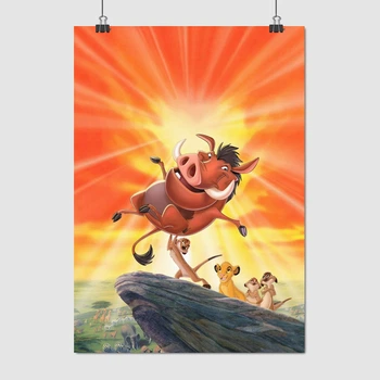 Постер Король Лев, Пумба, Lion King, A3 42×30 см (id3031)