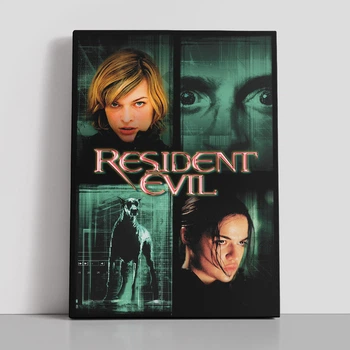 Інтер'єрна картина Оселя зла, Еліс та Рейн, Resident Evil (2002), 42×30 см (id3000)