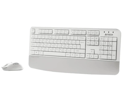 Комплект (клавіатура, миша) бездротовий A4Tech Fstyler FG2500S Plus White ( 21742 )