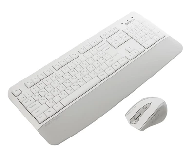 Комплект (клавіатура, миша) бездротовий A4Tech Fstyler FG2500S Plus White ( 21183 )