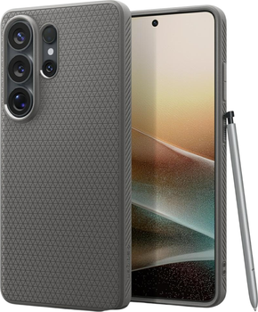 Etui plecki Spigen Liquid Air Case do Samsung Galaxy S26 Ultra Marble Grey (ACS11205)