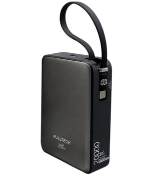 Дополнительная батарея Fulltech FP31 20W 20000 mAh Black