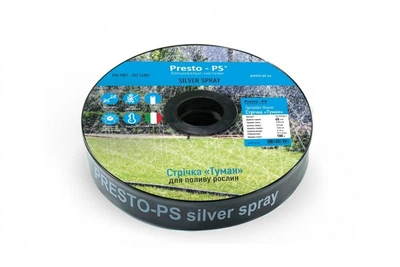 Шланг туман лента Silver Spray в размотку, ширина полива 6 м, диаметр 32 мм, Presto-PS