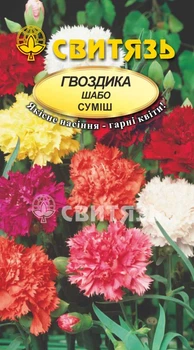 Насіння Гвоздика Свитязь Шабо суміш 0,2г