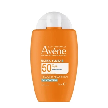 Солнцезащитный ультра флюид Avene Ultra Fluid Oil control SPF 50+ 50 мл
