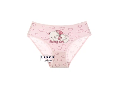 Розовые трусики с котиком на девочку 4-5 лет 110-116см 41837 UK Donella