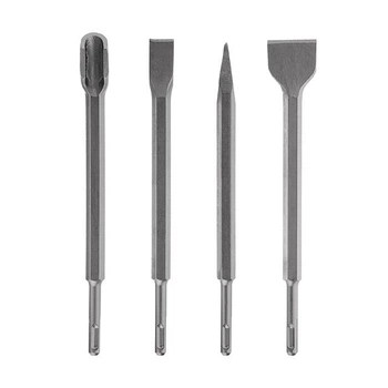Набор зубил для перфоратора 4 шт., SDS-Plus INTERTOOL SD-0410