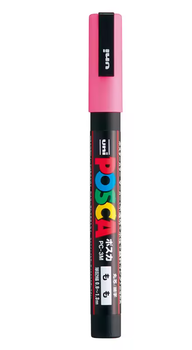 Маркер акриловый Uni Posca PC-3M (0.9-1.3 мм) Розовый