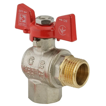 Кран кульовий KOER 1/2" ГШМ кутовий (KR.208) (KR2805)