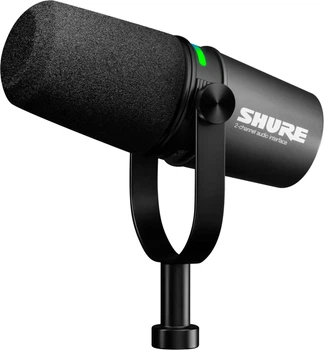 Мікрофон динамічний Shure MV7i з аудіоінтерфейсом (42406805407)