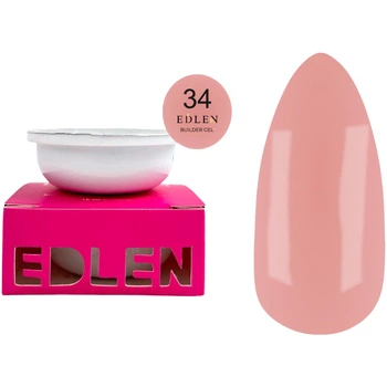 EDLEN Refill Builder Gel №34 Office Рефіл, 15 мл