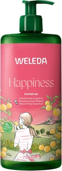 Гель для душа Weleda Happiness Grapefruit 750 мл (7611916164651)