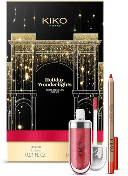 Подарочный набор KIKO MILANO Holiday Wonderlights Gloss Me Up Lips Gift Set